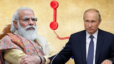 Vladimir Putin and PM Narendra Modi