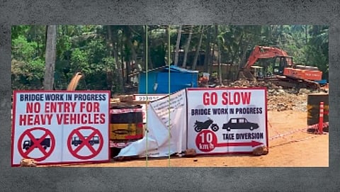 Construction of bridge