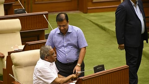 Vishwajit Rane and Sudin Dhavalikar