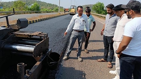 Road Construction in Canacona