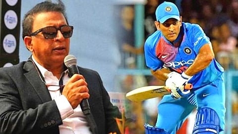 Sunil Gavaskar & MS Dhoni
