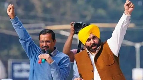 Arvind Kejriwal And Bhagwant Mann