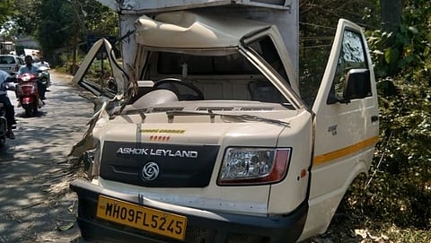 Accident in Khandepar Ponda