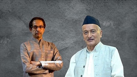 Uddhav Thackeray and Bhagat Singh Koshyari