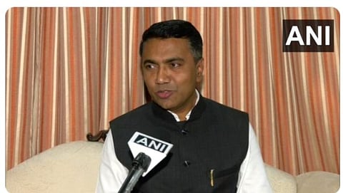 CM Pramod Sawant