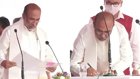 N Biren Singh News, Manipur CM Oath Ceremony News