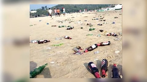 Soon, Goa Tourism dept to pay those collecting glass bottles from the beaches