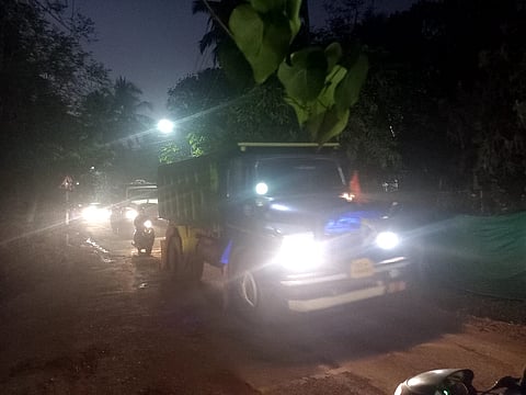 mayem illegal mining transportation