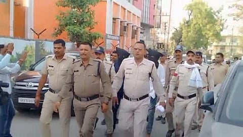 madhya pradesh rewa rape accused mahant sitaram parade bulldozer run on property
