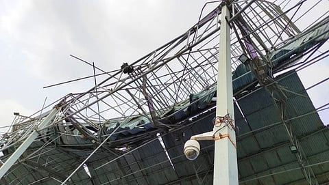 Fatorda Stadium Roof Repairing