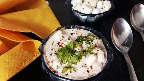makhana raita