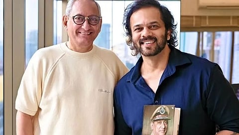 Mumbai Police Commissioner Rakesh Maria & Rohit Shetty