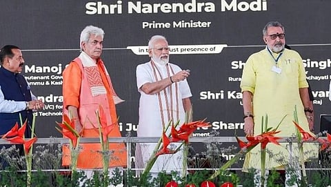 PM Modi Jammu Kashmir Visit