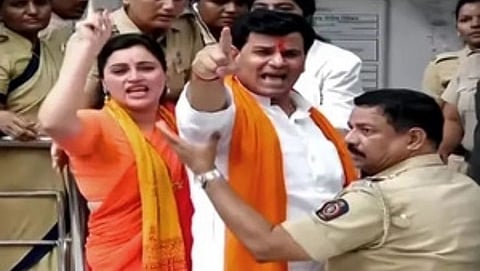 MP Navneet Rana and Ravi Rana