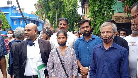 Charge sheet given to Chandor Protestors