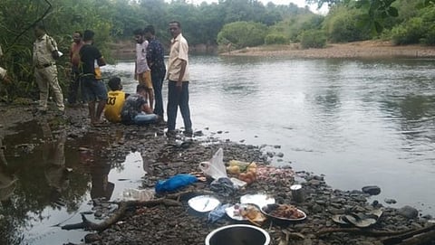 Young man drowned in Dudhsagar river, one seriously injured