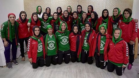Afghanistan's national women's football team