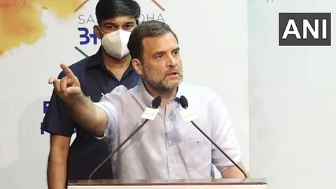 mayawati is so afraid of cbi and ed that she did not reply to my message to make her cm post in up election claims rahul gandhi
