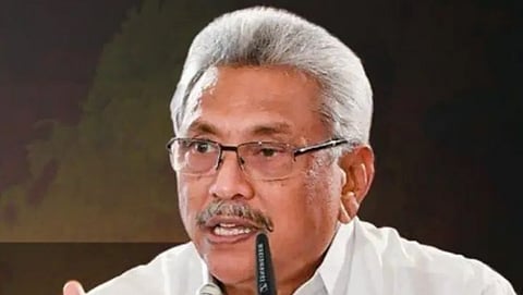 The ruling party in Sri Lanka's parliament, led by Rajapaksa, is in danger