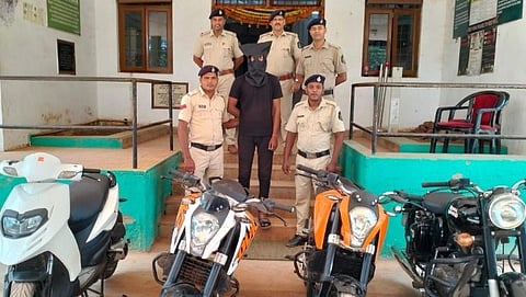 Bike Thief arrested in Goa