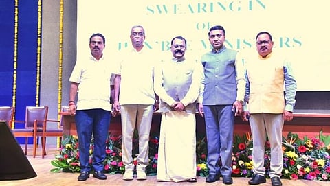 Complaint to CAG about crores spent on swearing in ceremony of cm pramod sawant