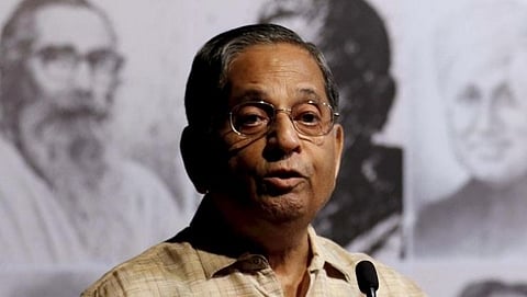 Retired Union Home Secretary Madhav Godbole