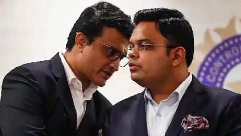sourav ganguly and jay shah face off in offing for icc new chairman post
