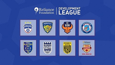 Eight-team development league football tournament in Goa