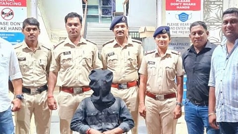 Panjim police, within 12 hours, arrested security guard Assam for trespassing