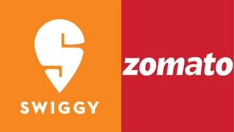 Zomato Swiggy Down News, CCI Orders probe into zomato & Swiggy