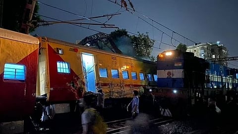 Three coaches of 11005 Puducherry Express derail at Matunga station in Mumbai, no reports so far of anyone getting injured, says Central Railway spokesperson.