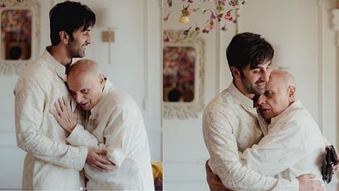 Mahesh Bhatt became emotional while hugging Ranbir Kapoor at his daughter Alia s wedding