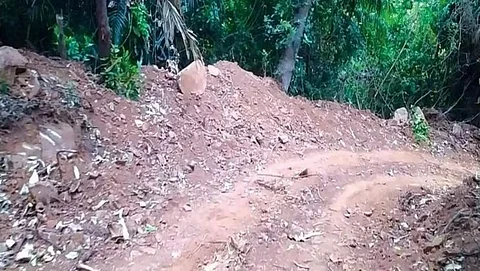 Vagheri Hill Cutting
