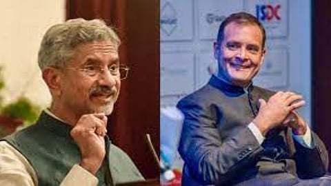 S Jaishankar & Rahul Gandhi