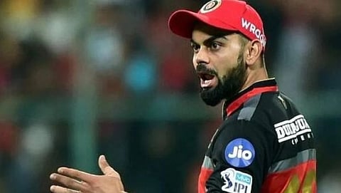 virat kohli aggressive celebration ms dhoni wicket abuse fans reaction rcb vs csk ipl 2022