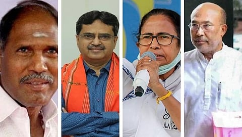 Jaganmohan Reddy & 
Mamata Banerjee & 
N. Biren Singh