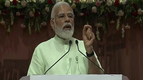 pm modi inaugurated the country first nano urea plant