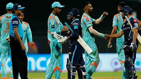 lsg gt and rr to be reach in ipl 2022 playoffs race between four teams continue