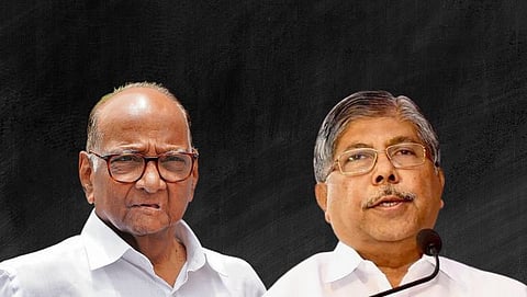 Sharad Pawar and Chandrakant Patil