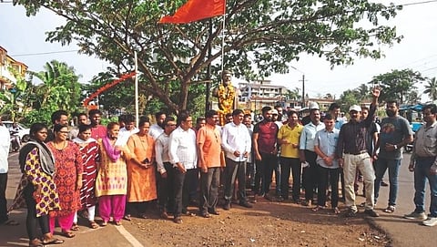 Quarrel in Mapusa over Shivaji Maharaj Statue