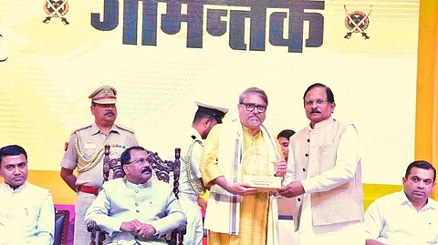 Gomantak's Editor-in-Chief Raju Nayak Felicitation