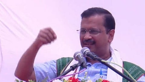 Arvind Kejriwal in Gujrat