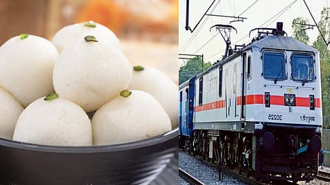 bihar barhiya railway station protest indian railway rasgulla impact on howrah delhi rail line