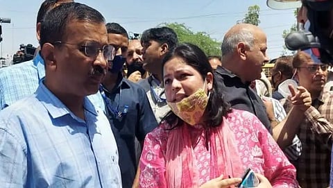 After 19 hours, Chief Minister Kejriwal arrived at the Mundka incident