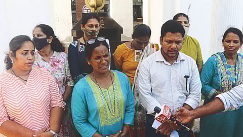 Anganwadi Workers Protest