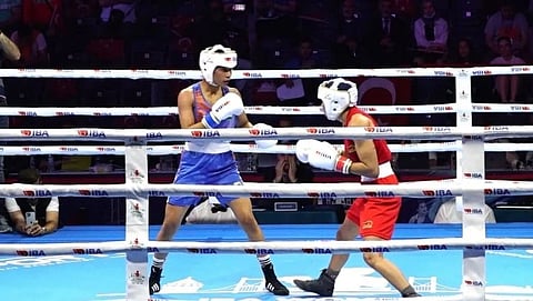 nikhat zareen final result of iba world women boxing championship of 52 kg gold medal match