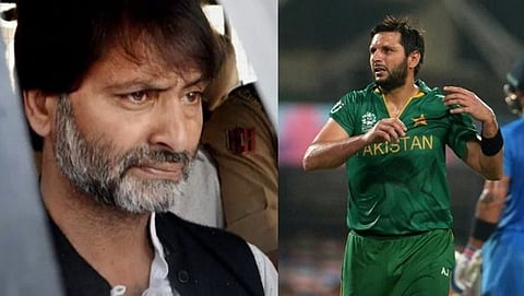 Yasin Malik Shahid Afridi