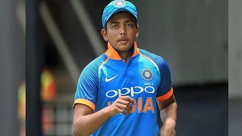 Prithvi Shaw