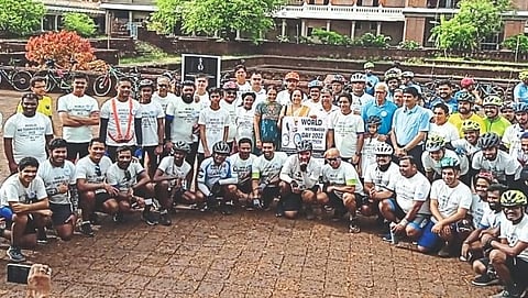 Cyclothon for Tobacco Eradication Awareness organized in Goa