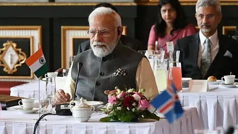 Prime Minister Modi became part of the second India-Nordic Conference